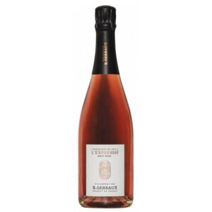 Champagne fra R. Gerbaux – L’Expressif Rosé – Delikat og fin balanceret rosé champagne med røde bær noter.