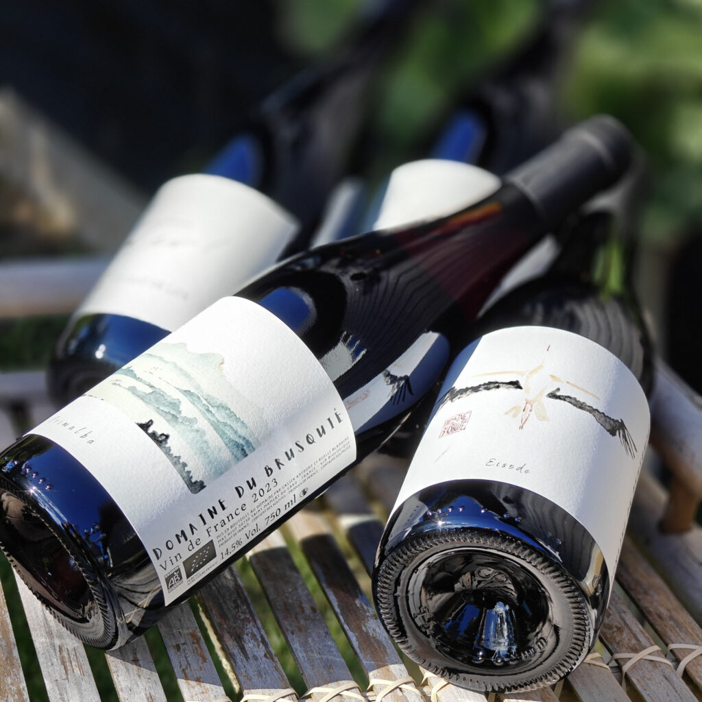 Rød og hvidvine fra Domaine De Brusquié.